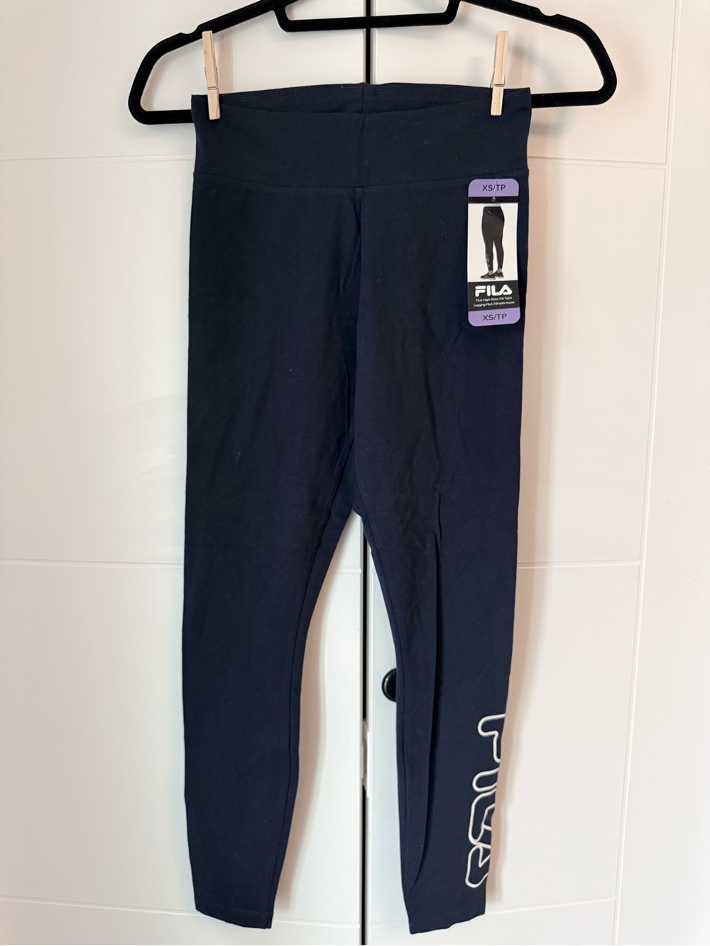 NWT Fila Navy 7/8 Legging